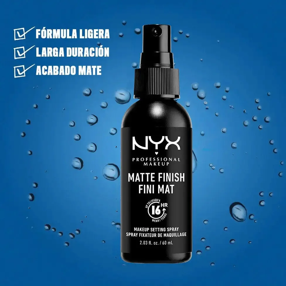 NYX PROFESSIONAL MAKEUP MATTE FINISH SETTING SPRAY 16H