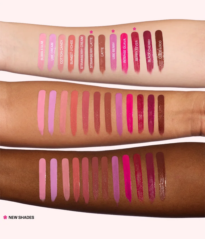 BLUSH FILTER LIQUID BLUSH.بلشر كريمي فلتر من هدى بيوتي  shade  Ube Cream