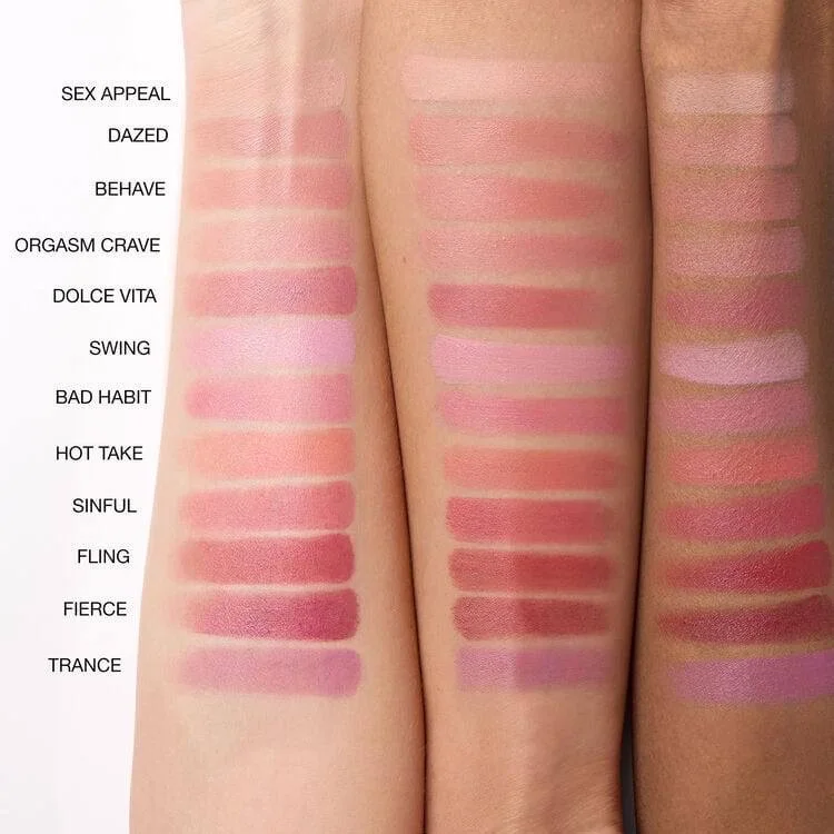 NARS The Multiple multi-purpose stick in a soft neutral-pink shade featuring a creamy, blendable texture for eyes, lips, and cheeks