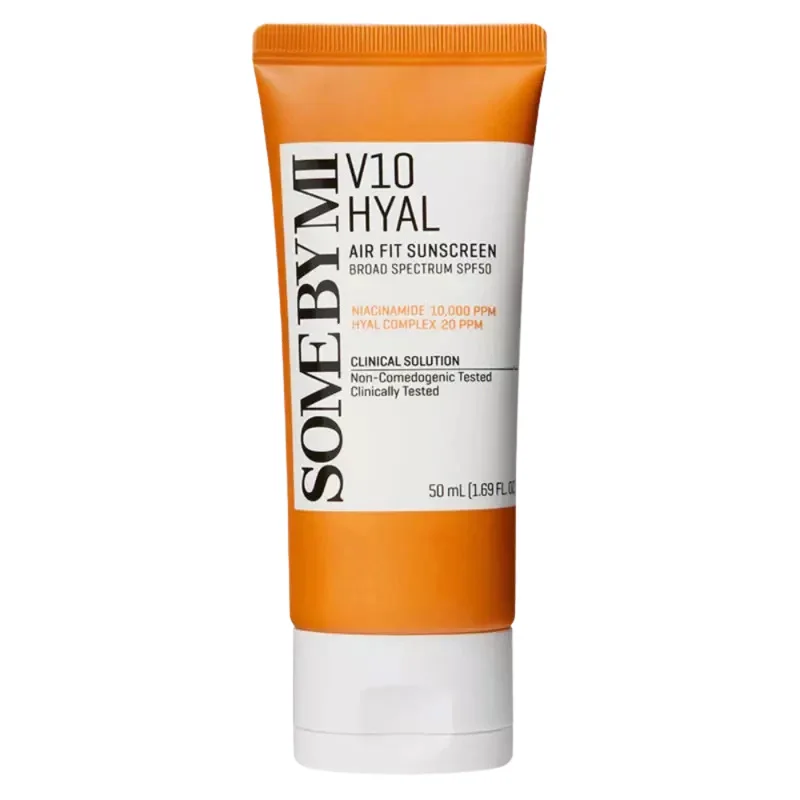 واقي شمس Some By Mi V10 Hyal Air Fit SPF 50 – ترطيب وحماية يومية للبشرة 50 مل