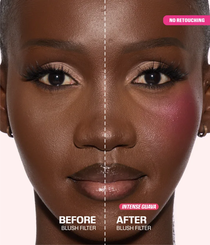 BLUSH FILTER LIQUID BLUSH بلشر فلتر سائل من هدى بيوتي ( shade Intense Guava