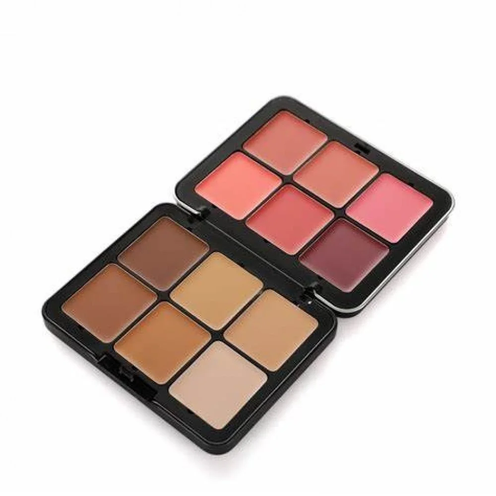 Foundation and cream blush palette from Makeup Forever