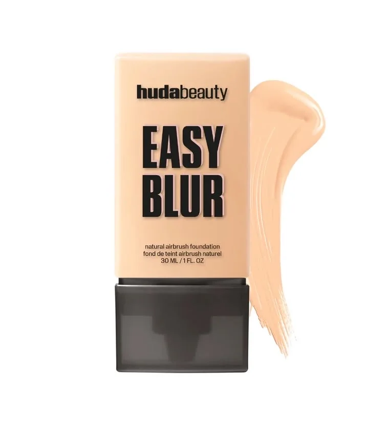 EASY BLUR NATURAL AIRBRUSH FOUNDATION WITH NIACINAMIDEفاونديشن هدى بيوتي