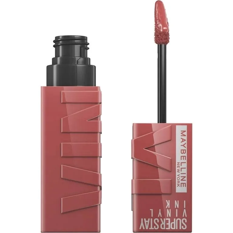 Maybelline New York Super Stay Vinyl Ink Liquid Lip Colour, 16HR Long-Lasting, Ultra-Pigmented, Smudge & Transfer-Proof, High Shine Finish, Vegan Formula for Comfortable Wear
