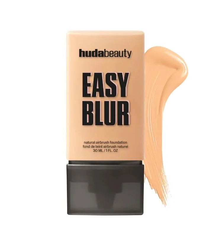 EASY BLUR NATURAL AIRBRUSH FOUNDATION WITH NIACINAMIDEفاونديشن هدى بيوتي