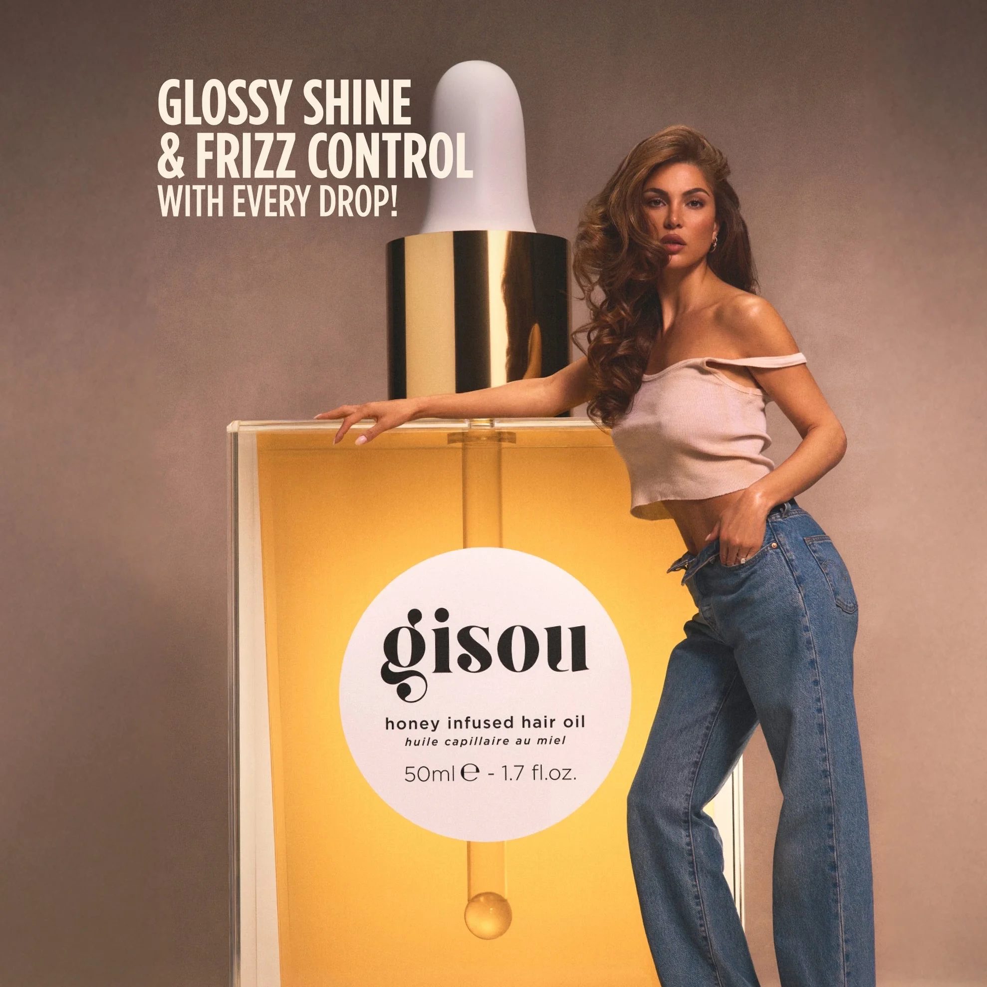 Gisou Honey Infused Hair Oil