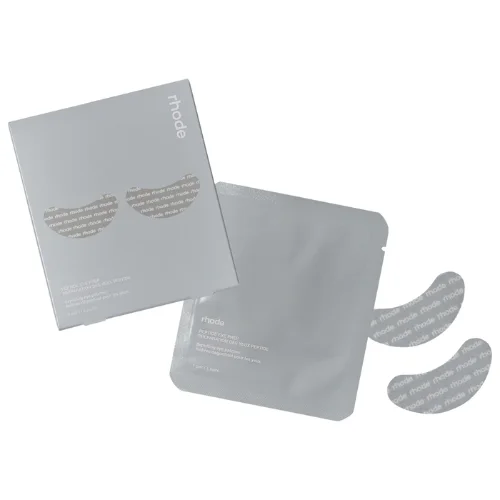 rhode Peptide Eye Prep Set – Depuffing & Brightening Eye Patchesلاصقات العين مكونه من 6 شرائح    .