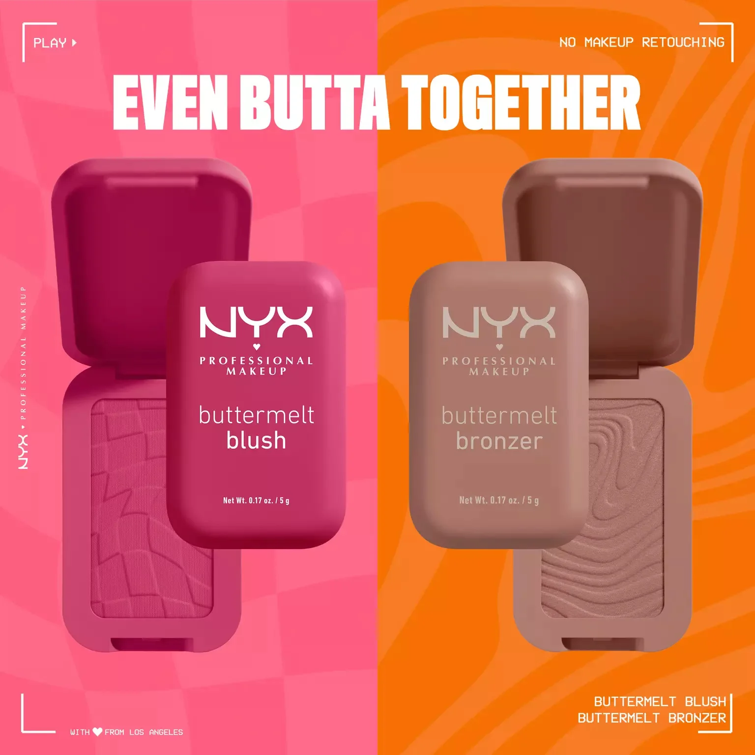 NYX blush PROFESSIONAL MAKEUP BUTTERMELT POWDER BLUSH UP TO 12H WEAR  بلشر عالي الثبات