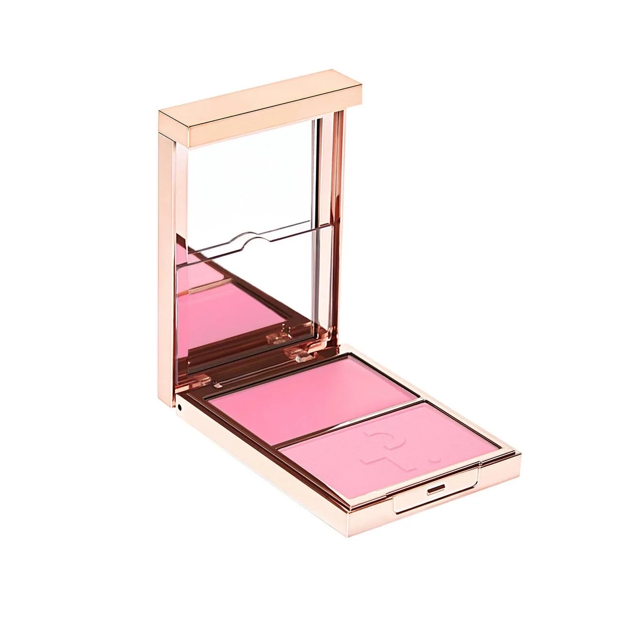 Patrick Ta Major Headlines Double-Take Crème & Powder Blush Duo Just Enough - soft blue pink