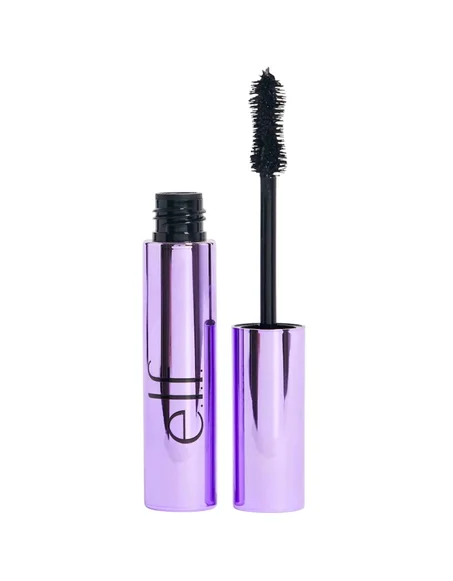 e.l.f. Big Mood Mascara, Instantly Creates Long-Lasting, Bold & Lifted, Voluminous Lashes, Infused with Jojoba Wax, Black