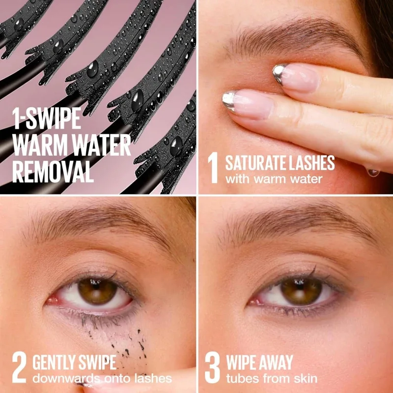 Maybelline Lash Sensational Sky Tubes Tubing Mascara – Very Black – Extension Like Lengthening Mascara – 24HR Wear with Shea Butter & Castor Oil