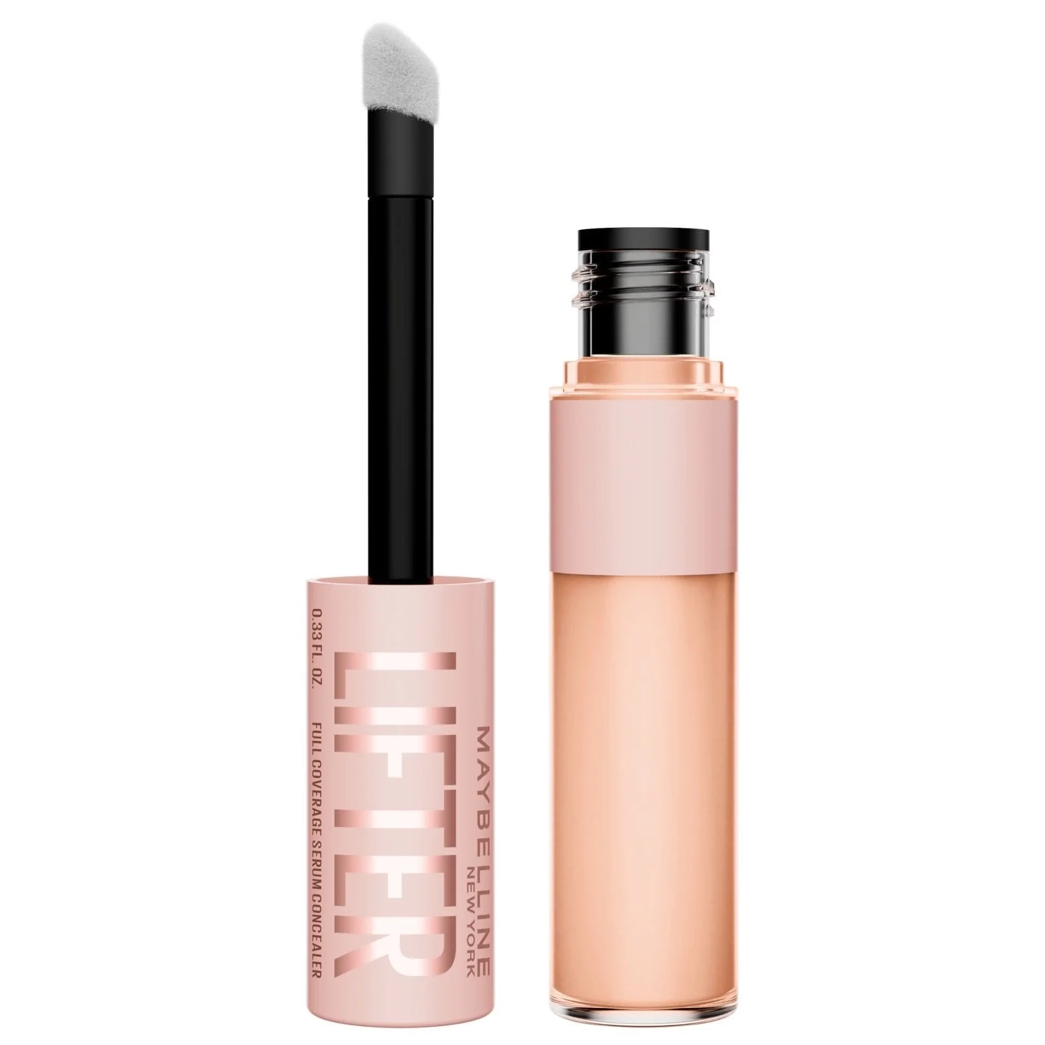 LIFTER CONCEALER HYDRATING FULL-COVERAGE CONCEALER WITH CAFFEINE & PEPTIDESمييلين كونسيلر.