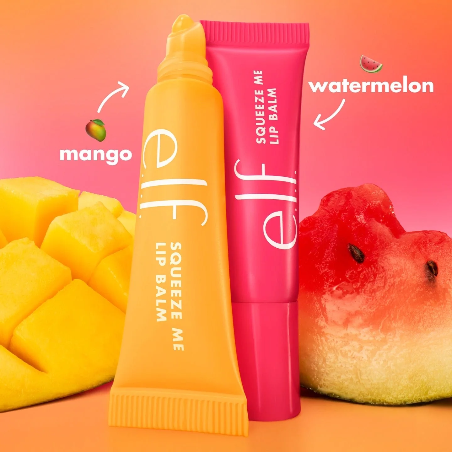 Squeeze Me More Lip Balm Duo Mango & Watermelon