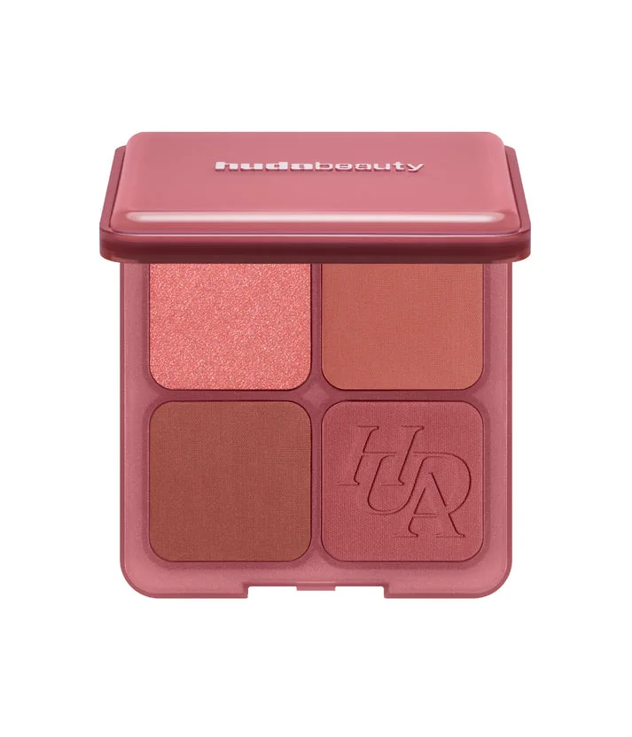 Huda Beauty BLUSH FILTER BLURRING BLUSHLIGHTERS PALETTE Strawberry Latte