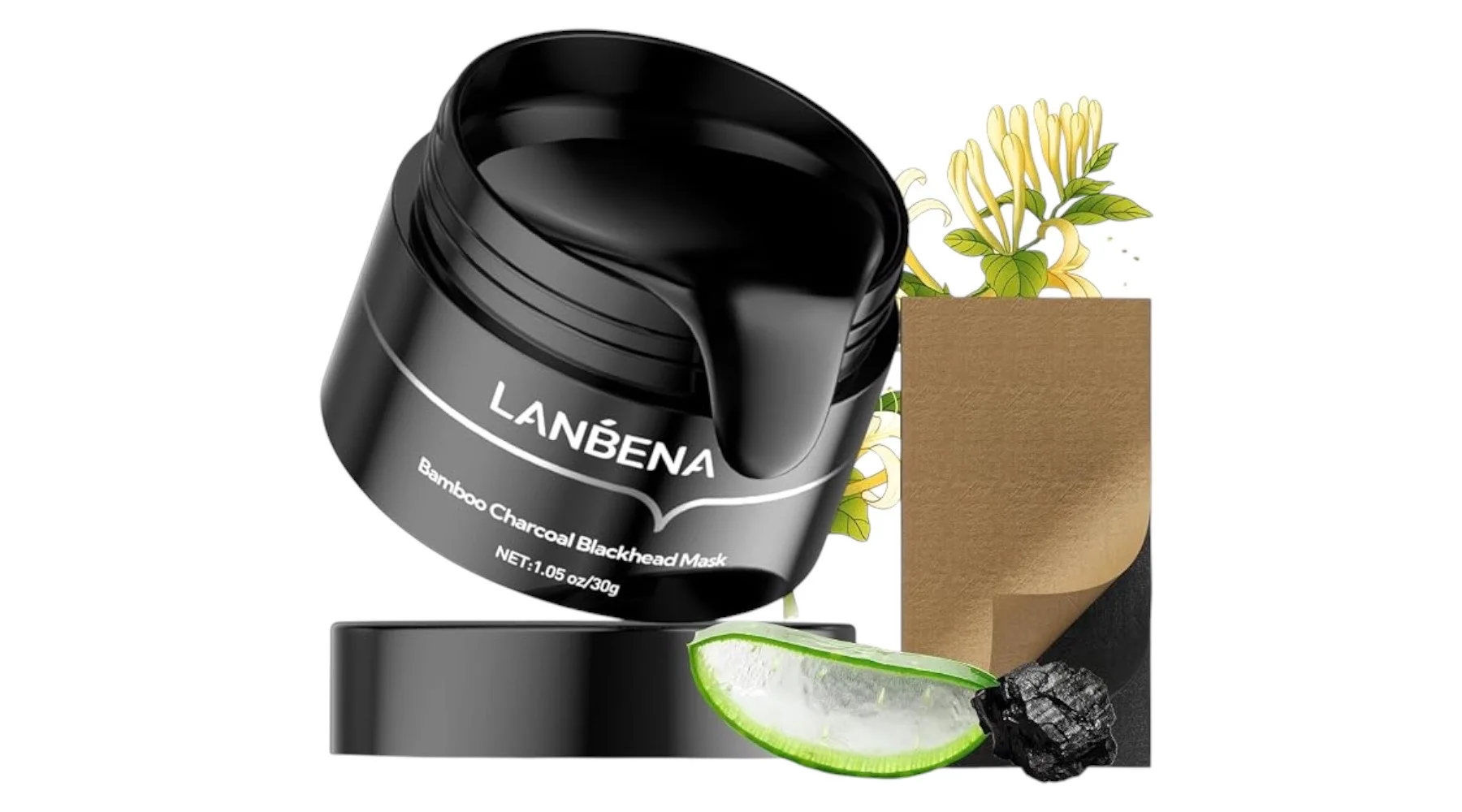 قناع ازالة الروؤس السوداء من لانبينا 30 جرام lanbena-nose-face-cleansing-mask قناع ازالة الروؤس السوداء من لانبينا 30 جرام