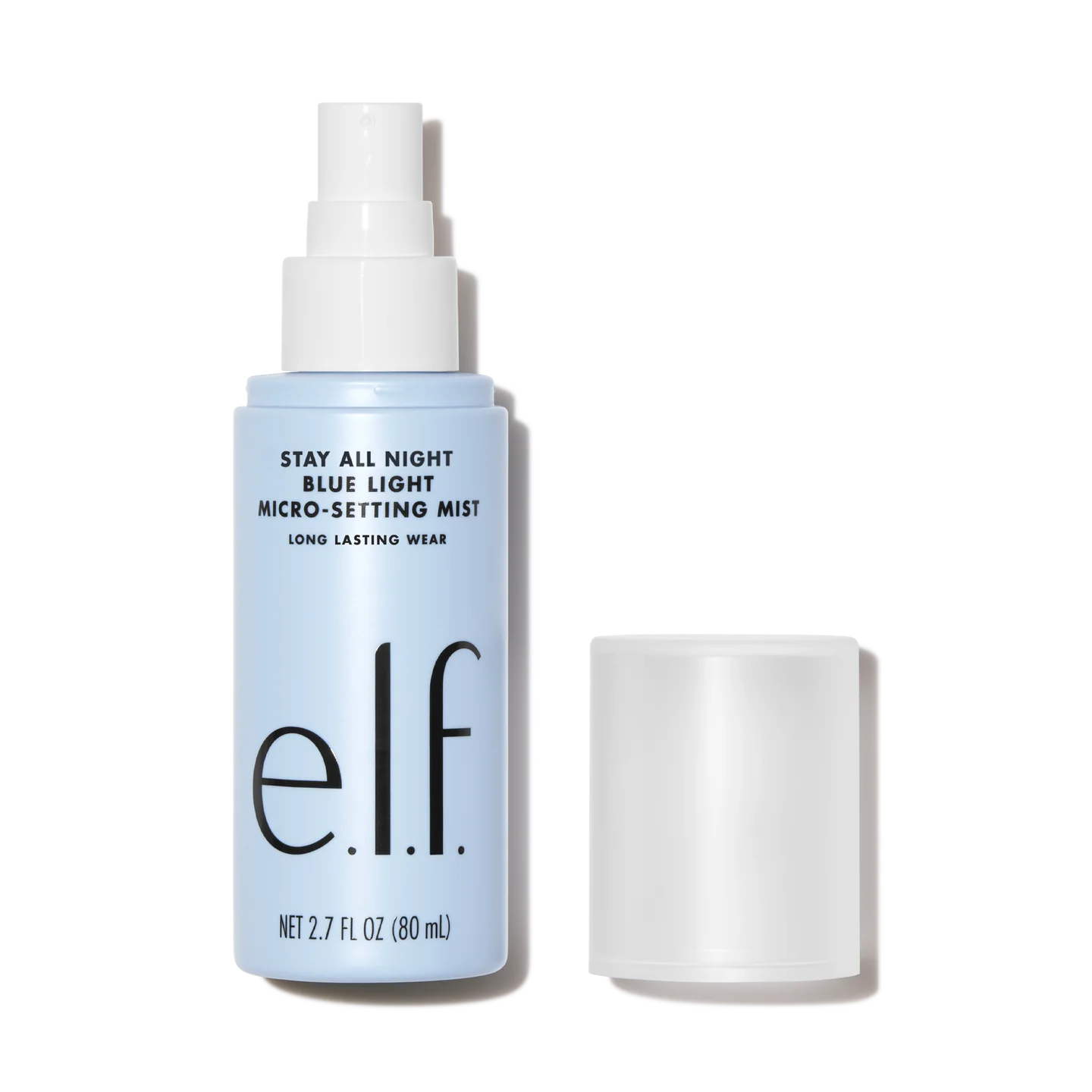 ELF Stay All Night Blue Light Micro-Setting Mist. مثبت مكياج مرطب وواقٍ من الضوء الأزرق لجميع أنواع البشرة