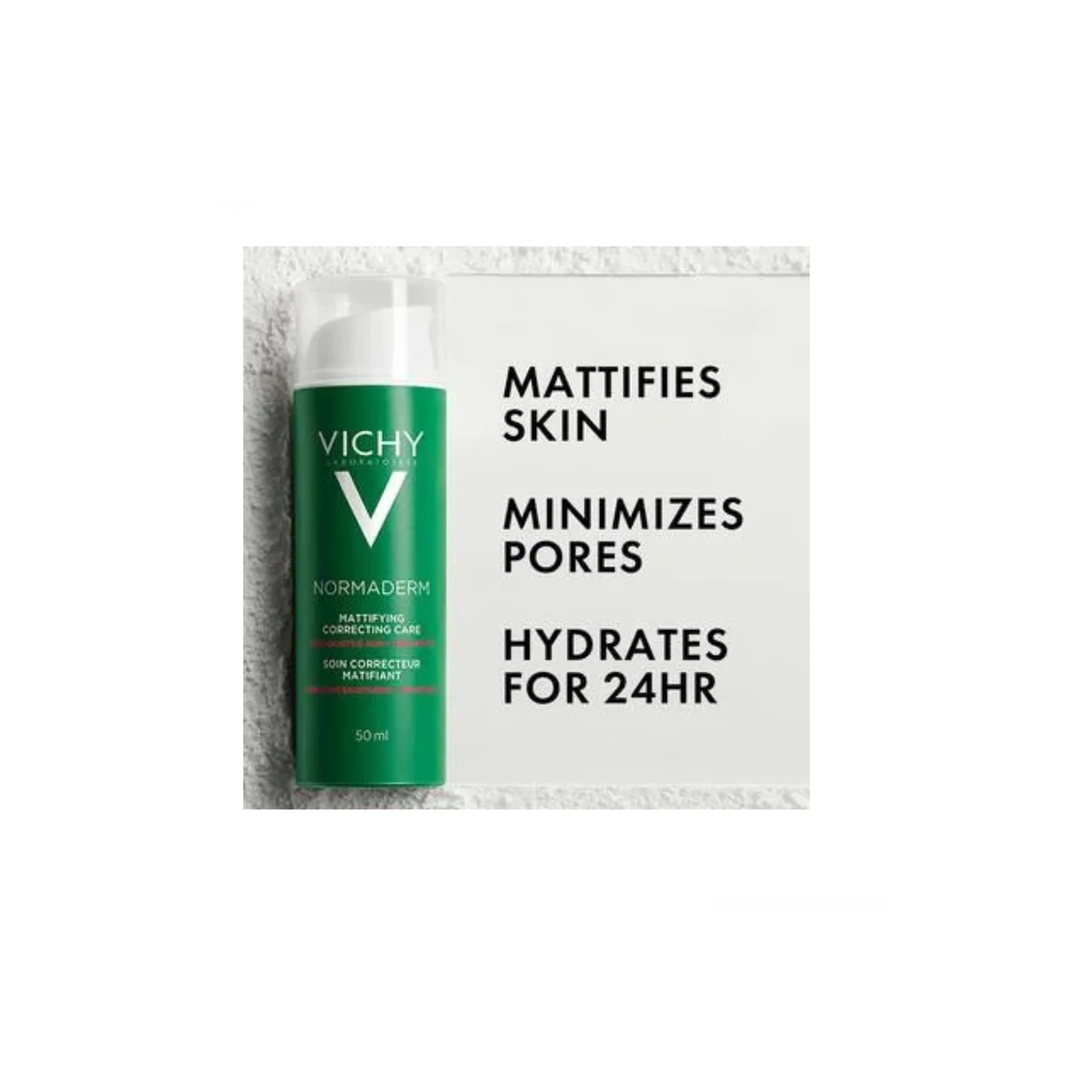 كريم  ترطيب وتصحيح للبشرة الدهنية والمعرضة للبثور  Vichy Normaderm Mattifying Correcting Care 50 مل