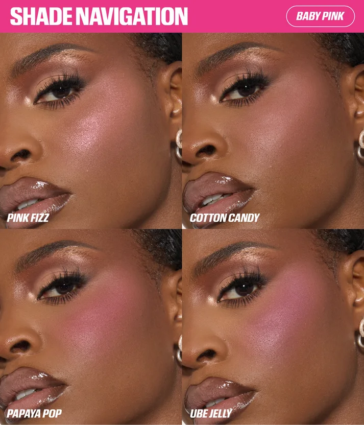 BLUSH FILTER BLURRING BLUSHLIGHTERS PALETTE baby pink
