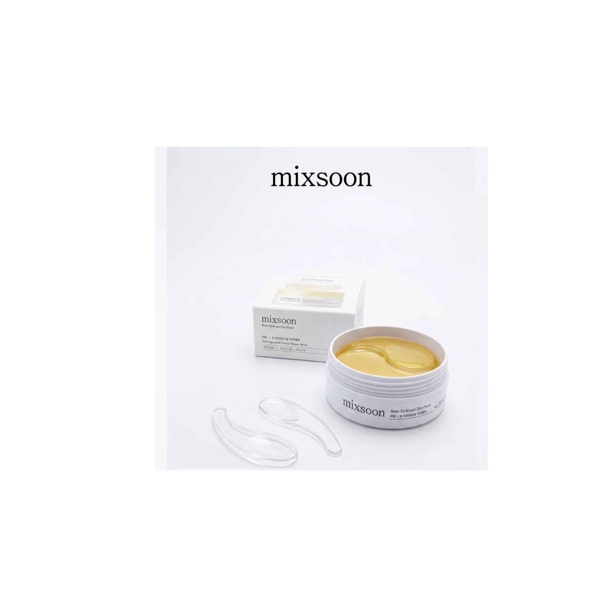 لاصقات العين الهيدروجيل سيكا-هيال mixsoon Cica-Hyal Hydrogel Eye Patch