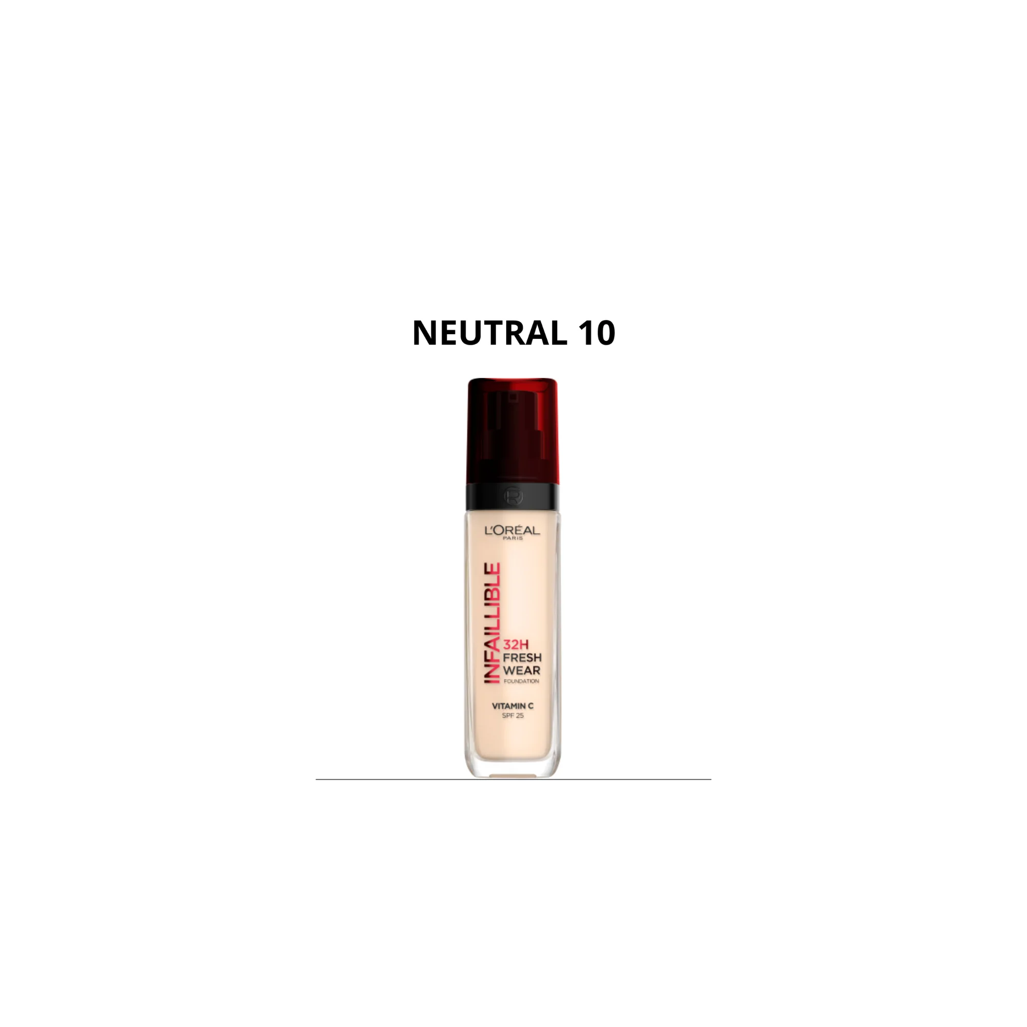 لوريال باريس كريم اساس انفاليبل فريش وير يدوم 32 ساعة L'Oreal Paris Infallible 32H Fresh Wear Foundation