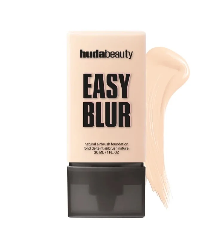 EASY BLUR NATURAL AIRBRUSH FOUNDATION WITH NIACINAMIDEفاونديشن هدى بيوتي