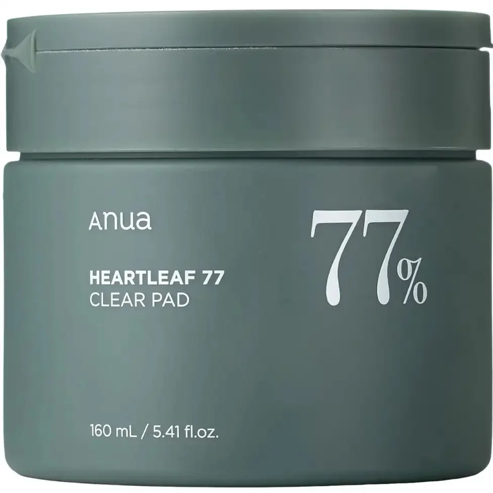 تونر باد Anua Heartleaf 77 Clear Pad – لتنقية وتهدئة البشرة 160 مل