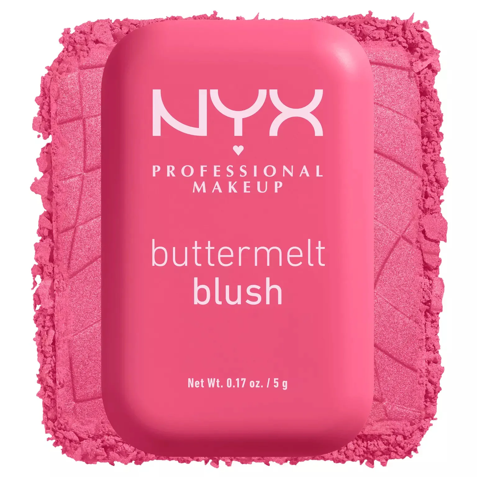 NYX blush PROFESSIONAL MAKEUP BUTTERMELT POWDER BLUSH UP TO 12H WEAR  بلشر عالي الثبات