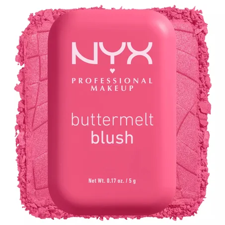 NYX blush PROFESSIONAL MAKEUP BUTTERMELT POWDER BLUSH UP TO 12H WEAR  بلشر عالي الثبات