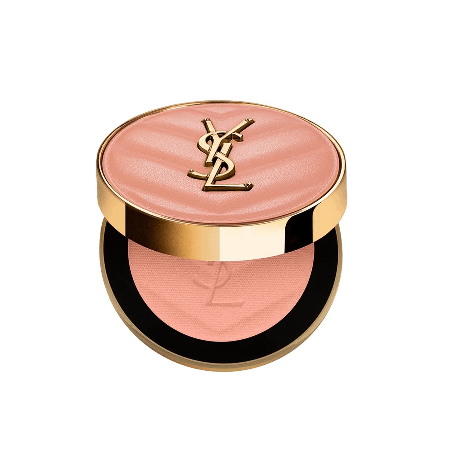YSL MAKE ME BLUSH BOLD BLURRING BLUSHAN ULTRA-SENSORIAL SILKY POWDER BLUSH.