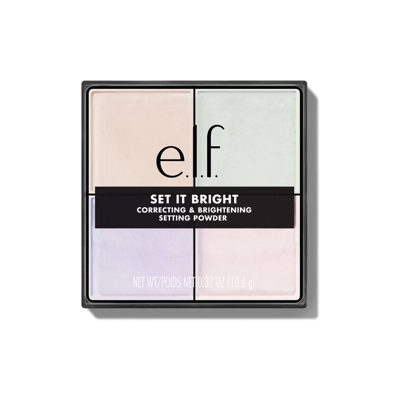 ELF loose powder Set It Bright Powder Quad shade fair