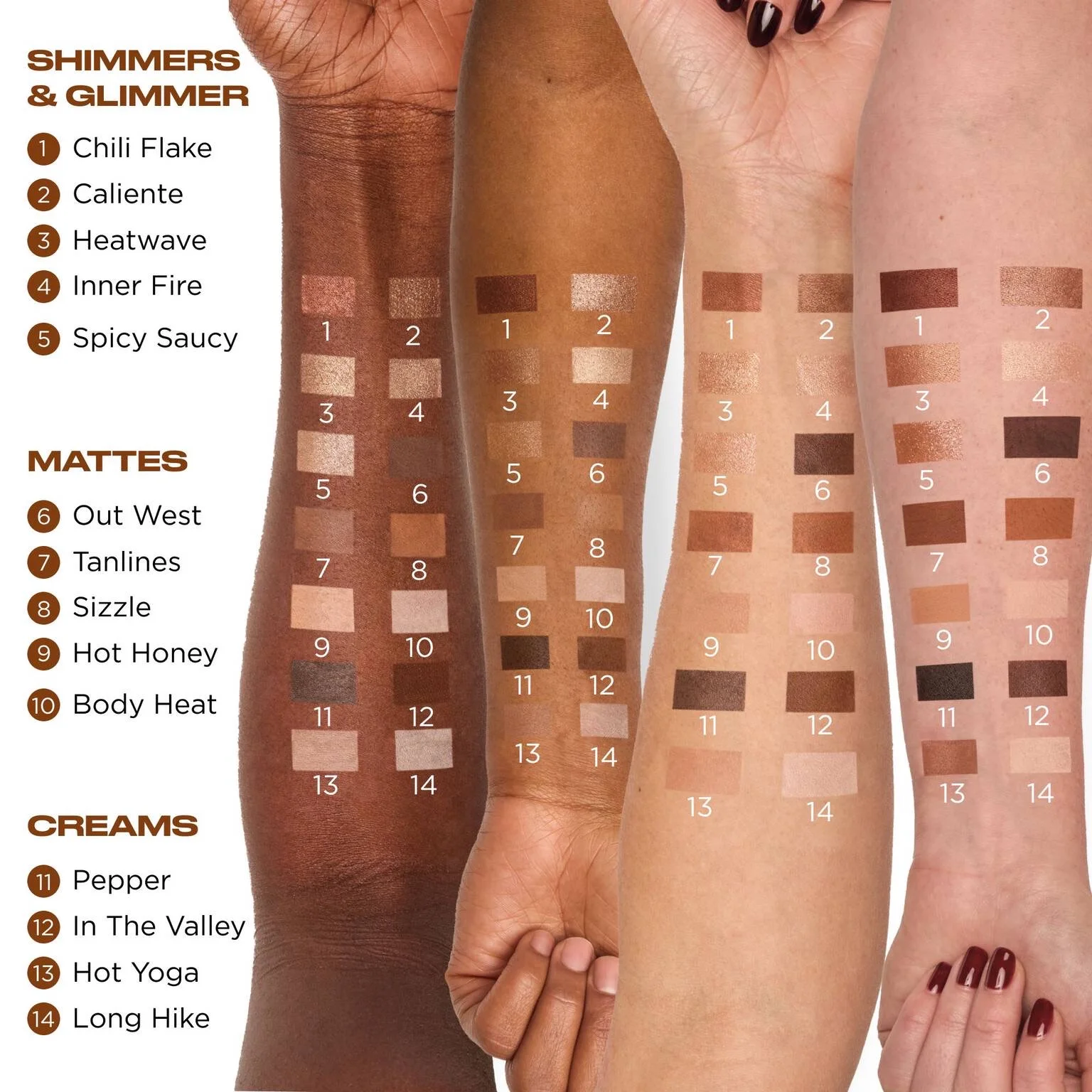 NAKED SHAPED MULTI-TASKING EYESHADOW PALETTE WARM