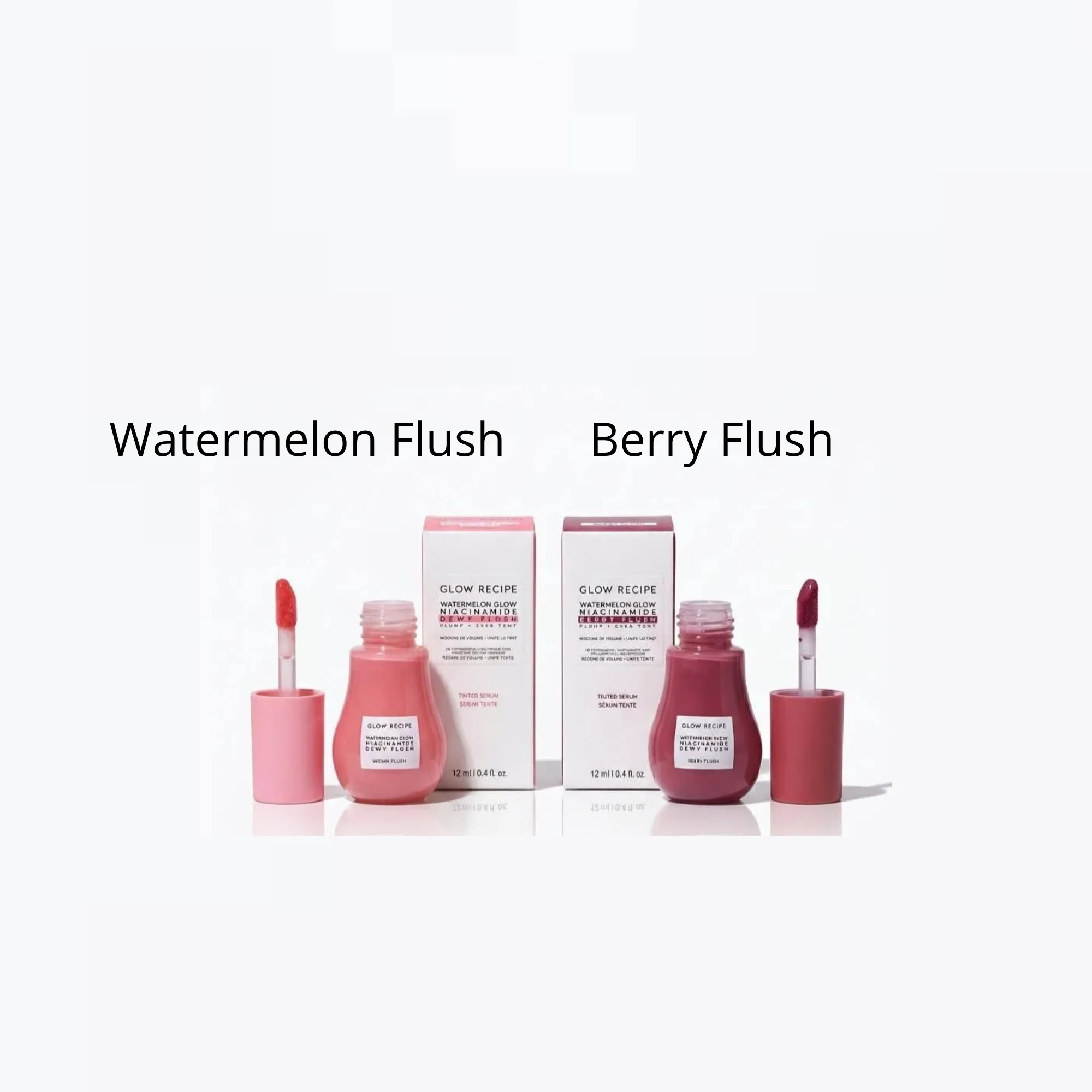 بلشر تنت سيروم هايلايت ووترميلون جلو نياسيناميد ديو دروبس (Watermelon Glow Niacinamide Dew Drops) من علامة Glow Recipe