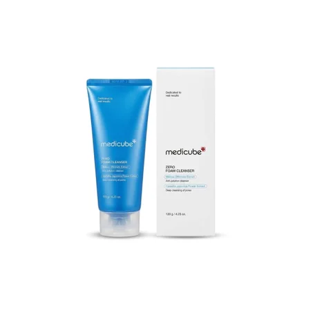 غسول ميديكيوب زيرو فوم لتنظيف لطيف وترطيب متوازن Medicube Zero Foam Cleanser 120g