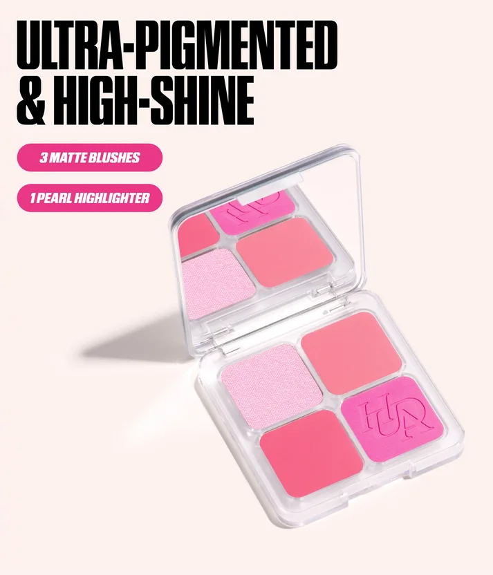 BLUSH FILTER BLURRING BLUSHLIGHTERS PALETTE baby pink