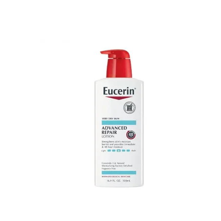 لوشن إصلاح متطور خالي من العطور 500 مل من يوسيرين Eucerin, Intensive Repair Lotion