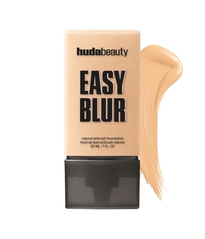 EASY BLUR NATURAL AIRBRUSH FOUNDATION WITH NIACINAMIDEفاونديشن هدى بيوتي
