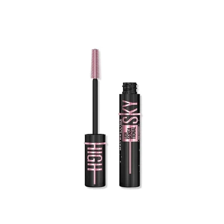 Maybelline New York Lash Sensational Sky High Washable Mascara Makeup, Volumizing, Lengthening, Defining, Curling, Multiplying, Buildable Formula, Cosmic Black
