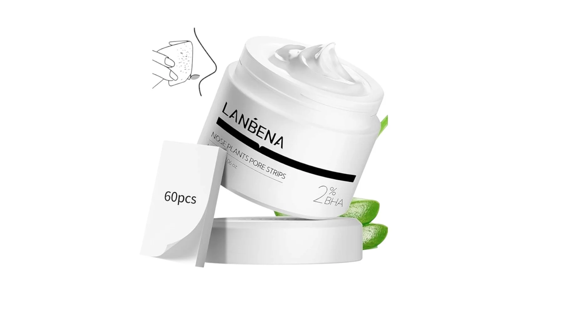قناع ازالة الروؤس السوداء من لانبينا 30 جرام lanbena-nose-face-cleansing-mask   قناع ازالة الروؤس السوداء من لانبينا 30 جرام