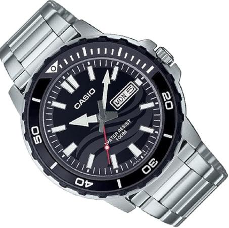 ساعة كاسيو  سبورت  اسود للرجال