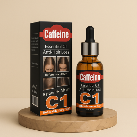 سيروم C1 بالكافيين ضد تساقط الشعر