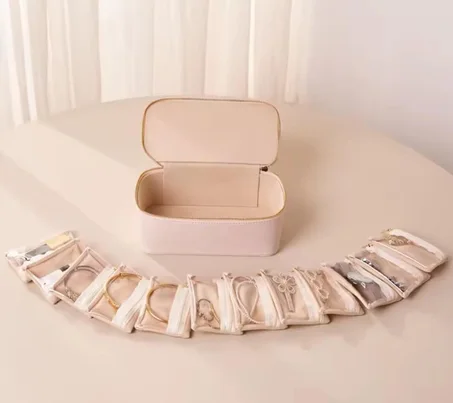 حقيبة تنظيم الإكسسوارات الفاخرة