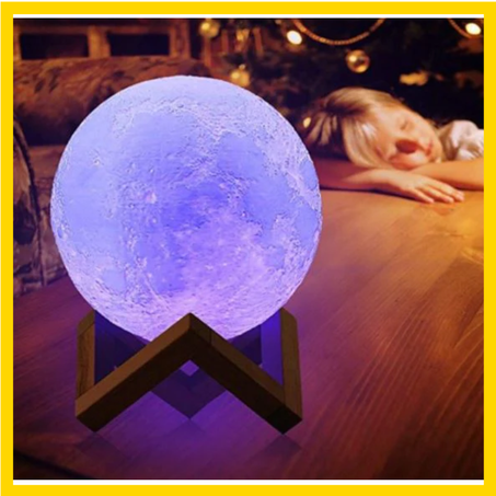 3D fool moon lamp