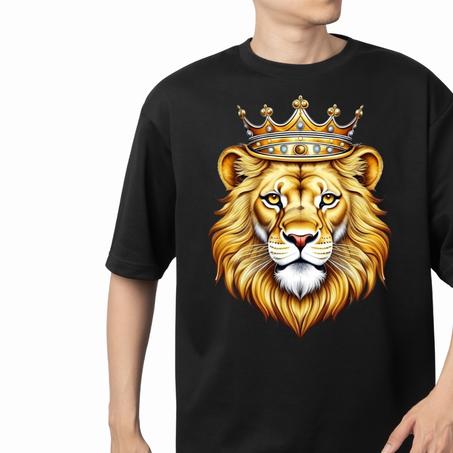 T-shirt noir en design