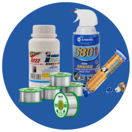 ادوات اللحام والتنظيف