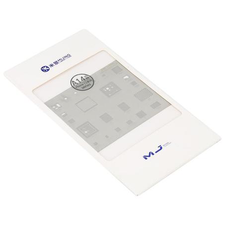 Mijing A14 3D BGA Stencil IC Solder Reball Tin Plant Net for iPhone 12 Seriesشبلنة