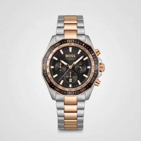 Hugo Boss Two-Tone Gold