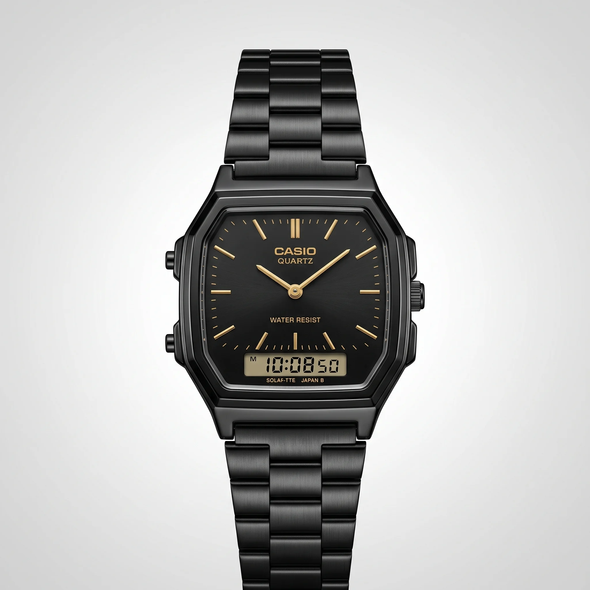 Casio Vintage Black & Gold