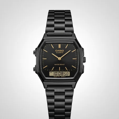 Casio Vintage Black & Gold