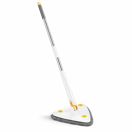 ممسحة أرضيات محمولة بنظام عصر ذاتي لتنظيف الأسطح الملساء داخل المنزل دون مجهود