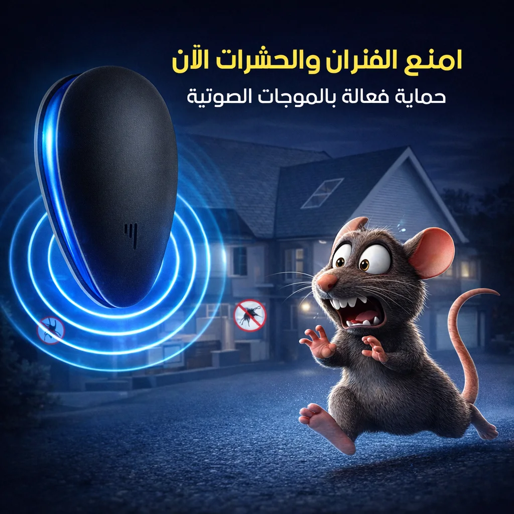 طارد حشرات بالموجات من دار الخبير